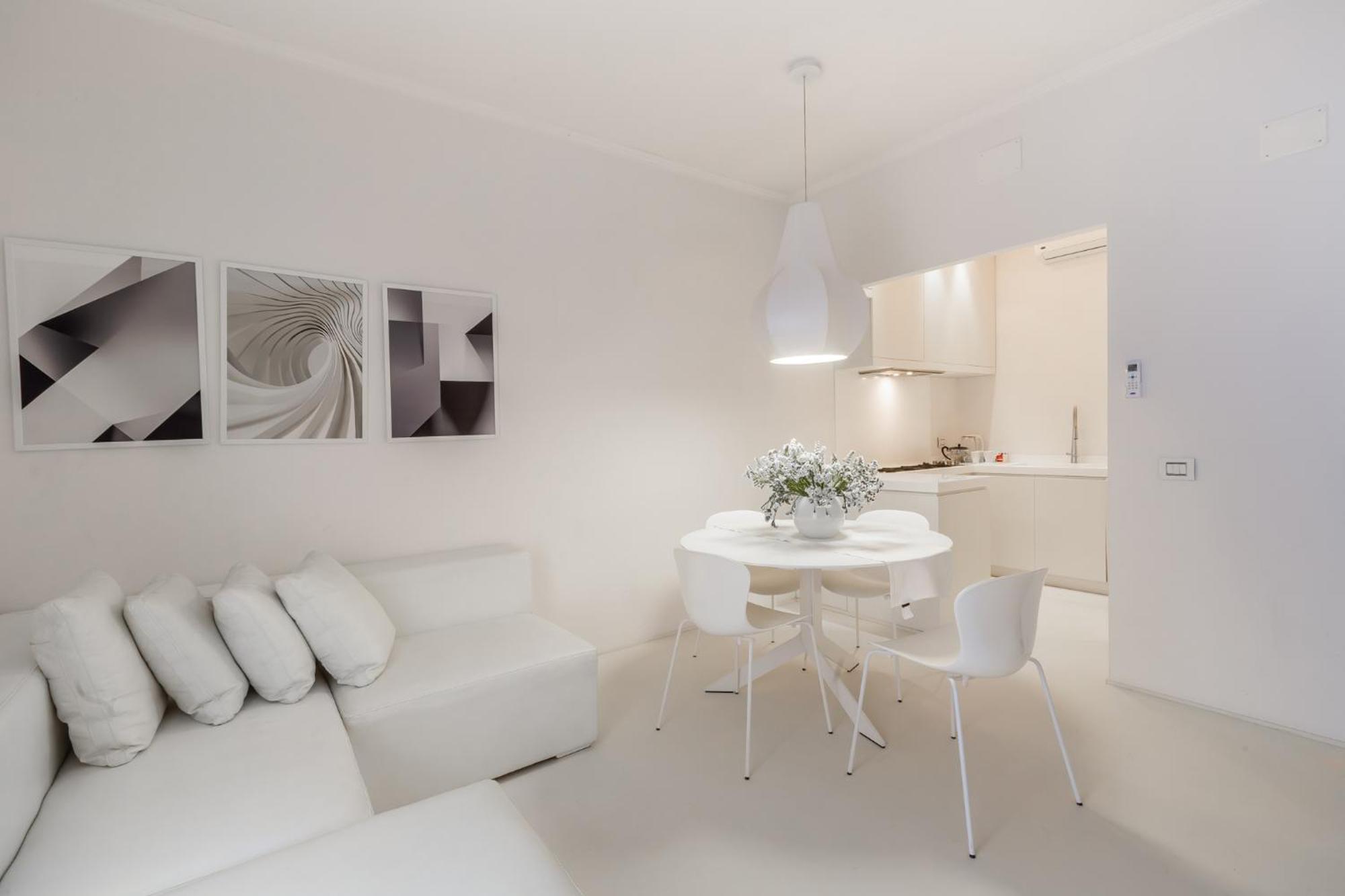 Apartment Luxury White Rom